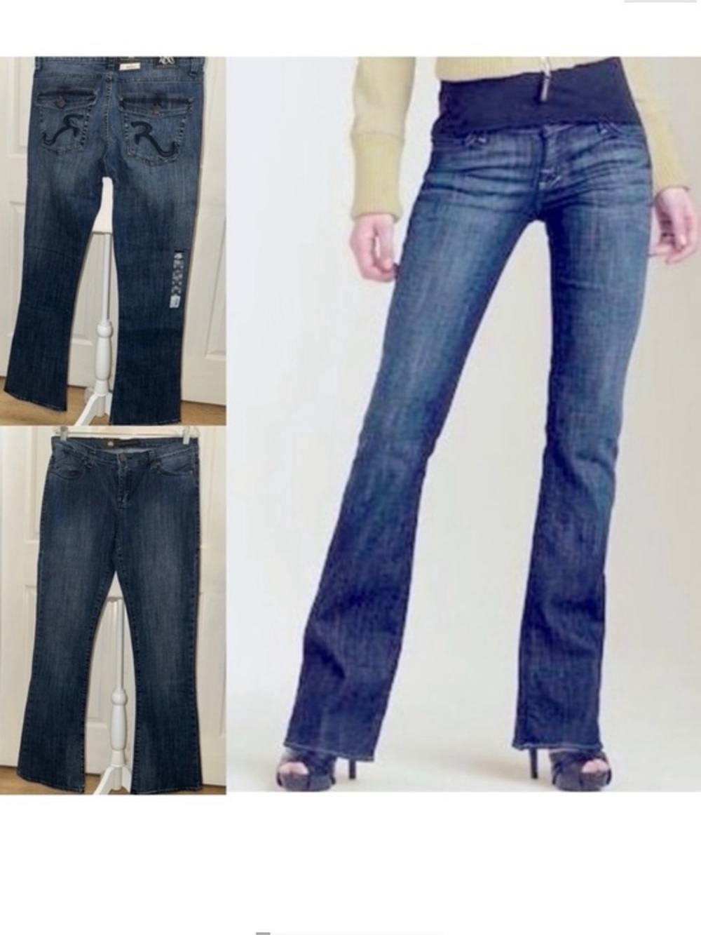 NWT Rock & Republic Kasandra Bootcut Jeans size 12